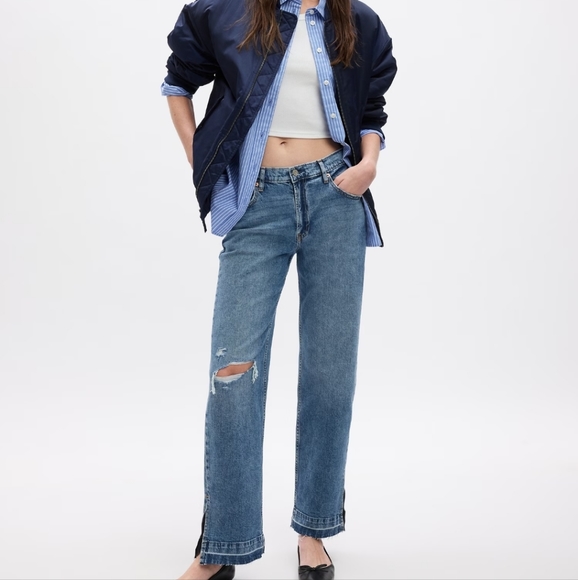 Gap '90s Loose Mid Rise Jeans - Picture 1 of 7